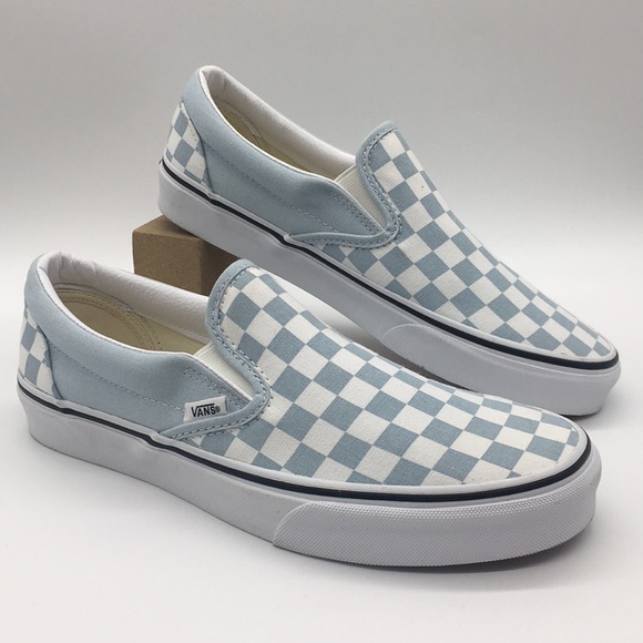 VANS CLASSIC SLIP-ON Checkerboard Baby Blue wmns - Picture 4 of 16
